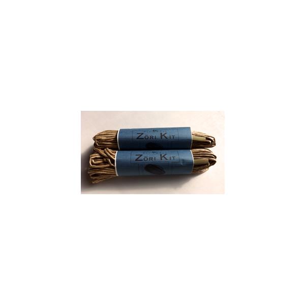 手編み和紙ぞうりキット　２ｍ紐×２０本　大人用約１足分　メーカー直送品