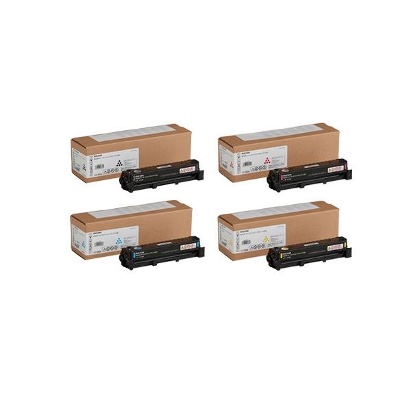 リコー RICOH P C200L/RICOH C200SFL用 トナー C201 ブラック/シアン