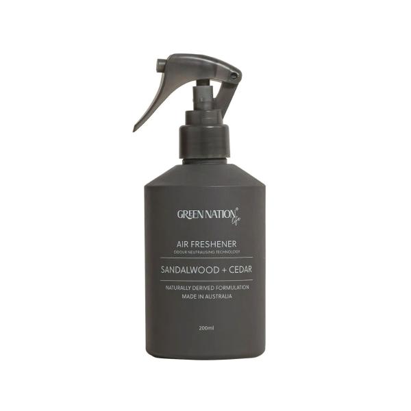 消臭成分配合でヴィーガンフレンドリー処方のフレッシュナー【エアーフレッシュナー 200ml：全3香り】