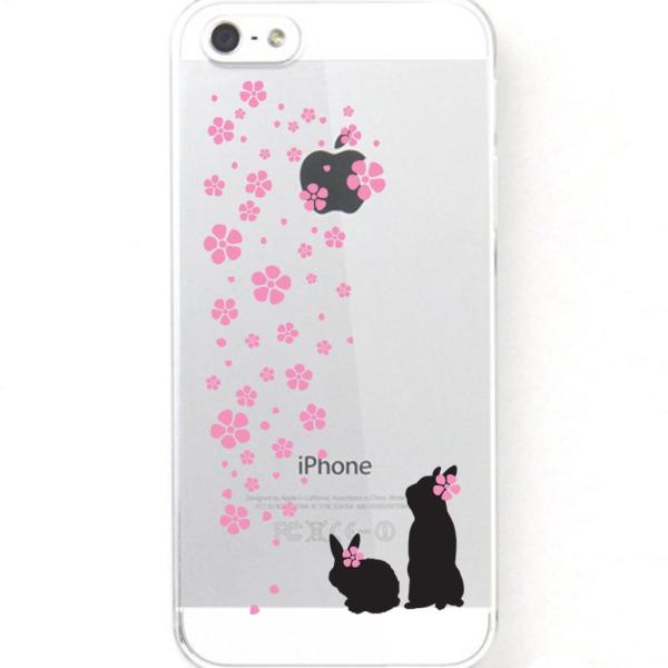 うさぎデザイン うさぎとサクラ スマートフォン用 クリアケース Iphone5s Iphone5 Iphone5c 各種スマートフォン対応 Buyee Buyee 일본 통신 판매 상품 옥션의 대리 입찰 대리 구매 서비스