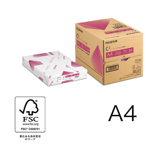 FUJIFILM A4コピー用紙 C2 2500枚/5冊/箱 Z625 富士フィルムBI FUJIFILM A4コピー用紙 C2 2500枚/5冊/箱 Z625 富士フィルムBI