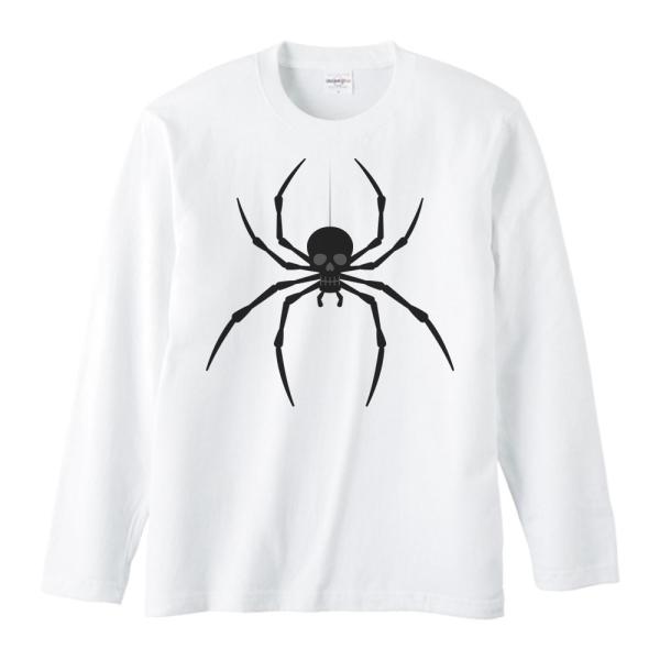 ドクロ蜘蛛（クモ）/長袖Tシャツ : MYDS - 通販 - Yahoo