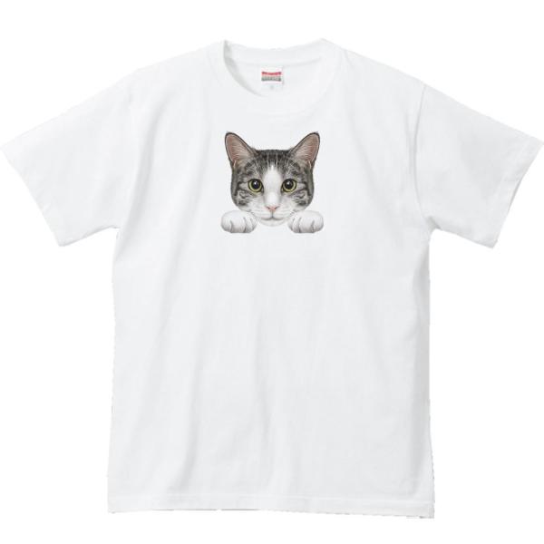 猫の顔・サバ白/半袖Tシャツ : MYDS - 通販 - Yahoo!ショッピング