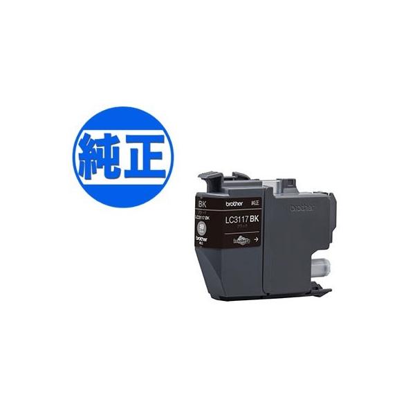 他サイト： 本日ポイント10倍 ブラザー工業(Brother) 純正インク LC3117インクカートリッジ ブラック LC3117BK MFC-J6980CDW MFC-J6580CDW MFC-J5630CDWの商品画像