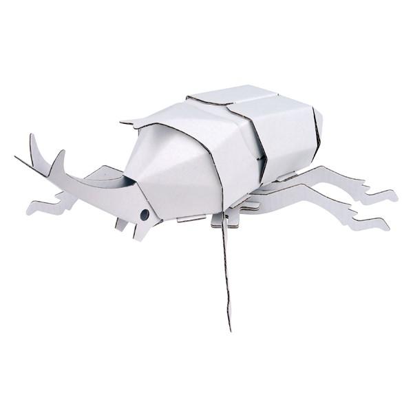 ハコモ ダンボール工作キット Hacomo Kids カブトムシ2 Thm 2467 カブトムシ2 白 Thm 2467 ビッツ ボブ Yahoo 店 通販 Yahoo ショッピング