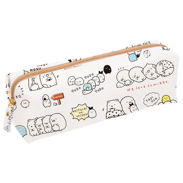 すみっコぐらしペンポーチ 白黒 シンプル ツヤラミネート 筆箱 すみっこぐらし Z07py プリティぱーく 通販 Yahoo ショッピング