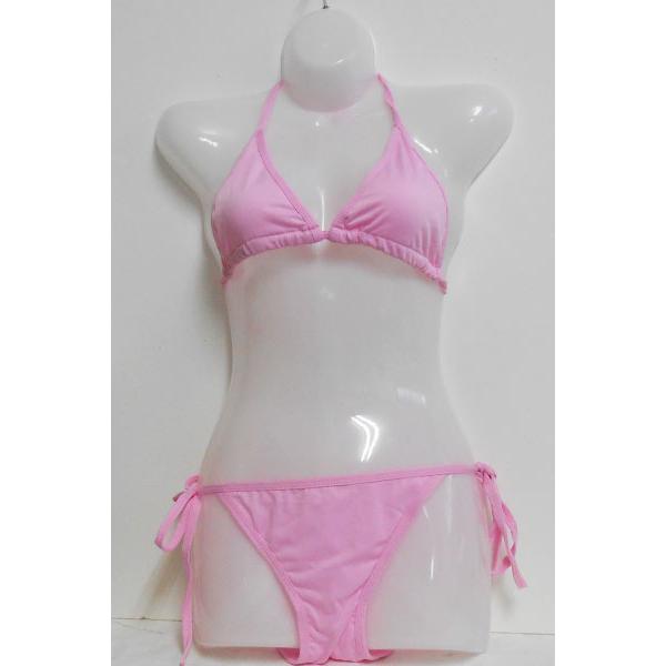 水着 カラービキニ 激安 シンプルビキニ ピンク 夏 プール 海 可愛い水着 見せブラmサイズ F Apl41 F Apl41 アクセサリーpripri 通販 Yahoo ショッピング