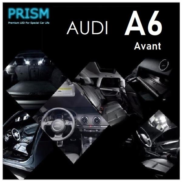 Audi AEfB A6 C6 Aog LED  [v 4FC (2005-2012) 17J LZ[ ɐ p[c S[Xgh~Rt 6000K zCg 