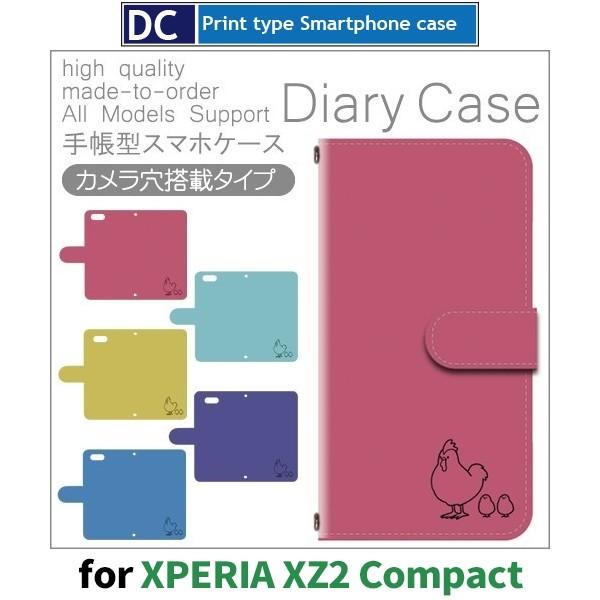 Xperia XZ2 Compact �P�[�X �蒠�^ �X�}�z�P�[�X SO-05K �ɂ�Ƃ� �Ђ悱 so05k �G�N�X�y���A