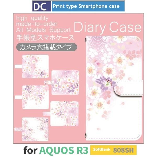 ԕ ꂢ X}zP[X 蒠^ AQUOS R3 AhCh / dc-566.