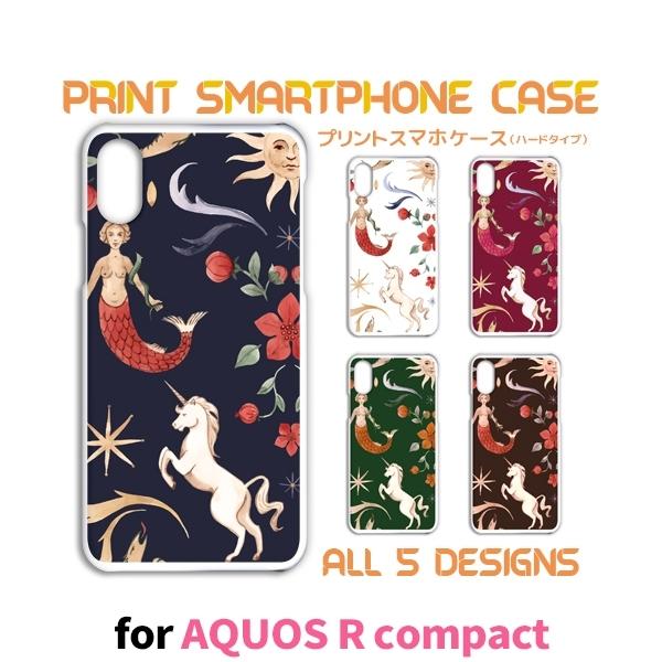 AQUOS R Compact �P�[�X �J�o�[ �X�}�z�P�[�X SHV41 ���j�R�[�� �G shv41 �A�N�I�X �Ж�