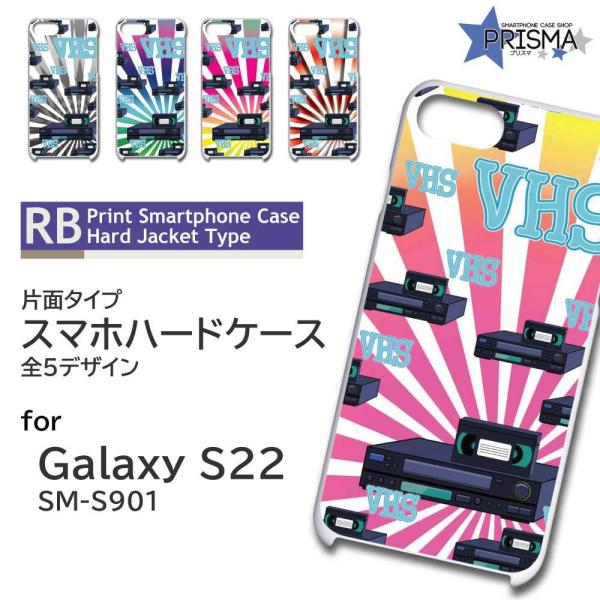 Galaxy S22 SM-S901 �P�[�X �J�o�[ �X�}�z�P�[�X VHS �r�f�I �Ж�