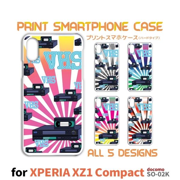 Xperia XZ1 Compact �P�[�X �J�o�[ �X�}�z�P�[�X SO-02K VHS �r�f�I so02k �G�N�X�y���A �Ж�