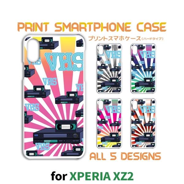 Xperia XZ2 �P�[�X �J�o�[ �X�}�z�P�[�X SO-03K VHS �r�f�I so03k �G�N�X�y���A �Ж�