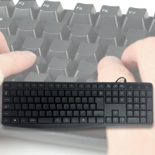 印字なし（無刻印）キーボード タッチタイピングの練習に最適 USB接続
