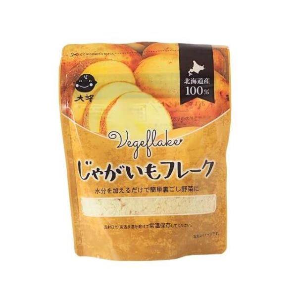 北海道のじゃがいもを100％使用しフレーク状に加工しました。水を加えるだけで裏ごしじゃがいもになるので、ポテトサラダやポテトグラタンなど幅広く使え、料理の幅が一気に広がります。本品は加熱処理を行っておりますので、そのままお召し上がりいただけ...