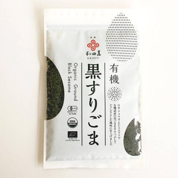 日本・アメリカ・EU３エリアで有機認証の黒ごまをすりつぶしてどっしりとした風味に仕上げました。原料のごまは、南米のボリビアやパラグアイの広大で肥沃な大地で育った有機黒ごまです。ごまはすべて手作業で収穫され、10日以上自然乾燥させて完熟に。そ...