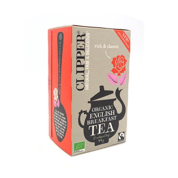 他サイト： CLIPPER（クリッパー）オーガニックフェアトレードティー（イングリッシュブレックファスト）20バッグの商品画像