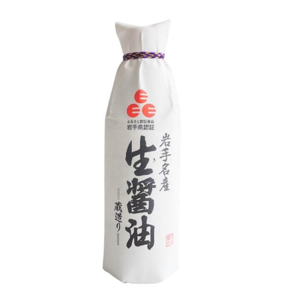 佐々長醸造 岩手名産 生醤油 500ml