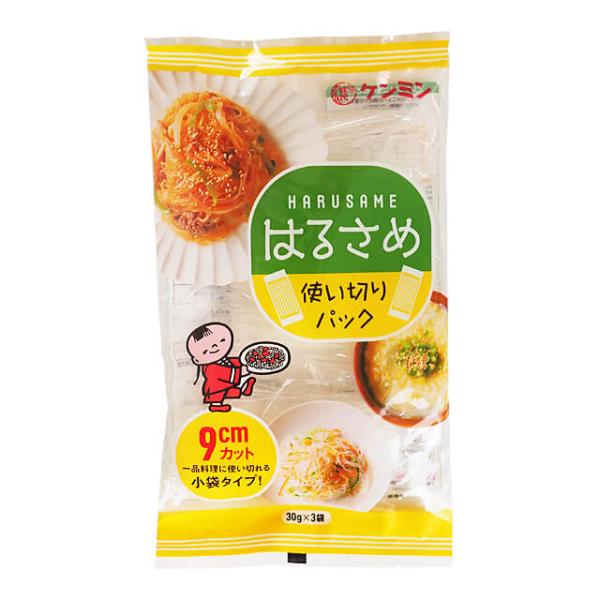 使いやすく・食べやすい9cmにカットし、使い切りに便利な小袋タイプになっています。サラダや和え物、スープ、鍋物、炒め物、生春巻き等にご使用ください。