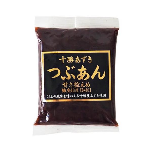 糖度40度。豆の風味を味わえる十勝産あずきを使用しています。
