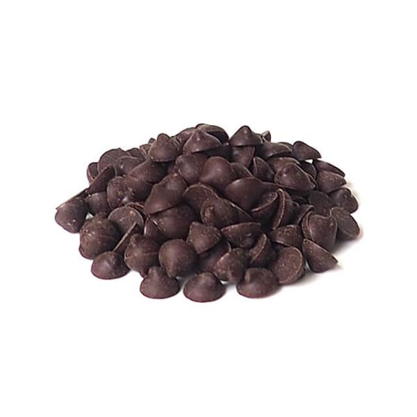 クッキーやパンなどに入れても焼き残りしやすい粒状のチョコレートです。きれいな粒状を活かすには、熱のかかりを少なくするため、なるべく焼成の直前に使用するのがポイントです。 また、パン発酵時の温度は28℃を保つようにすると、ベンチタイム時にチョ...