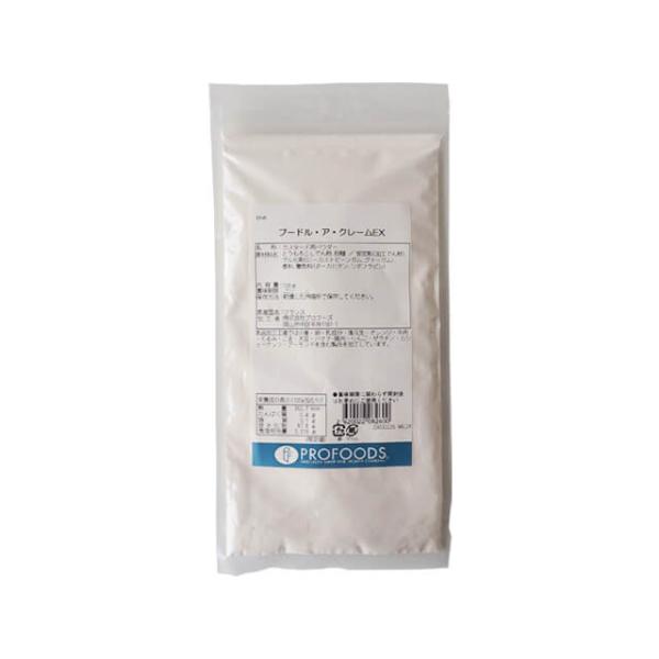 カスタード用パウダー。卵を使用しなくても、クリーミーなパティシエールを作ることができる汎用性の高い高級タイプ。シュークリーム、エクレアなどに最適です。