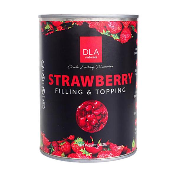 フルーツ分70％。いちごをたっぷり使用したストロベリーフルーツフィリングです。使い切りサイズのプルトップ缶で作業性がよく、少量の仕込みに最適です。糖度が低くより自然な風味が特徴です。デニッシュやパイ、アイスクリームなどのトッピングにそのまま...
