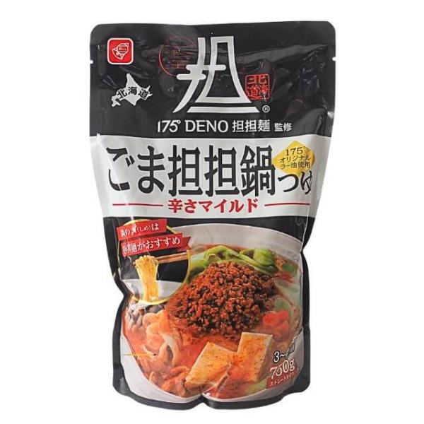札幌の名店「175°DENO担担麺」監修の濃厚なごまの風味とオリジナルラー油を使用したマイルドな辛さのごま担担鍋つゆです。鍋の〆は担担麺がおすすめ！175°DENO担担麺とは札幌の名店、唯一無二の担担麺。本場中国四川省や日本の名店で修業した...