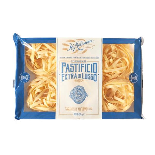 ラ・モリサーナ社は、イタリア全土のパスタメーカーの中でも5本の指に入る販売シェアを誇る1912年創業の老舗パスタメーカーです。 モリーゼの高地に豊かに湧く、ヨーロッパ有数の清らかな水と高品質なデュラム小麦のセモリナを使用し、ラ・モリサーナ社...