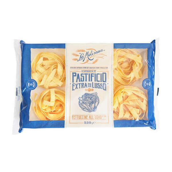 ラ・モリサーナ社は、イタリア全土のパスタメーカーの中でも5本の指に入る販売シェアを誇る1912年創業の老舗パスタメーカーです。モリーゼの高地に豊かに湧く、ヨーロッパ有数の清らかな水と高品質なデュラム小麦のセモリナを使用し、ラ・モリサーナ社の...