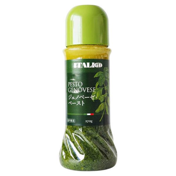 パスタ1人前（100g）にジェノベーゼペースト大さじ2杯を和えるだけで美味しいバジルパスタが簡単にできます。サラダや肉、魚介料理、スープやブルスケッタ等、幅広くご使用いただけます。熱処理をしていない、新鮮なスイートバジルの自然な色と香り、味...