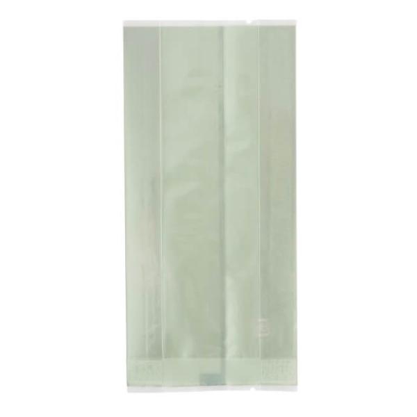 トレンドのくすみカラーでお菓子に特別感をプラス。側面にマチが付いているので、厚みがあるお菓子におすすめです。開封時に便利なノッチ（切り込み）付き。脱酸素剤・乾燥剤対応。