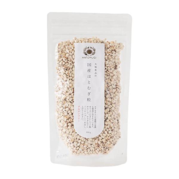 太陽食品 国産はとむぎ粒 200g