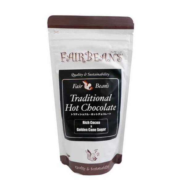 ペルー産フェアトレードココアと淡い蜂蜜色をしたコクのあるパラグアイ産シュガーをバランスよくブレンド。素材の豊かな味をストレートにお楽しみいただけるホットチョコレートです。※原材料は全て海外の有機認定団体(ControlUnion/IMO)認...