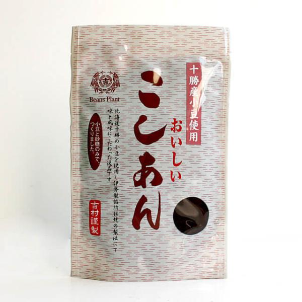 伊勢のあんこ屋が北海道十勝産の小豆100％にこだわって作った「こしあん」です。おしるこ、おはぎのほか、あんみつやあんトーストなどで、美味しくお召し上がりいただけます。