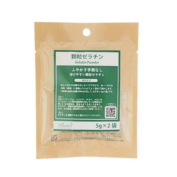 パイオニア企画 顆粒ゼラチン 10g(5g×2袋)