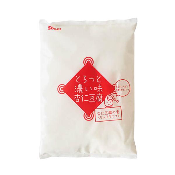 乳業メーカーが作った杏仁豆腐！牛乳いらず！お湯を加えて混ぜるだけ！杏仁の風味とミルク感のバランスが良い、本格的な杏仁豆腐が誰でも簡単に作れます。