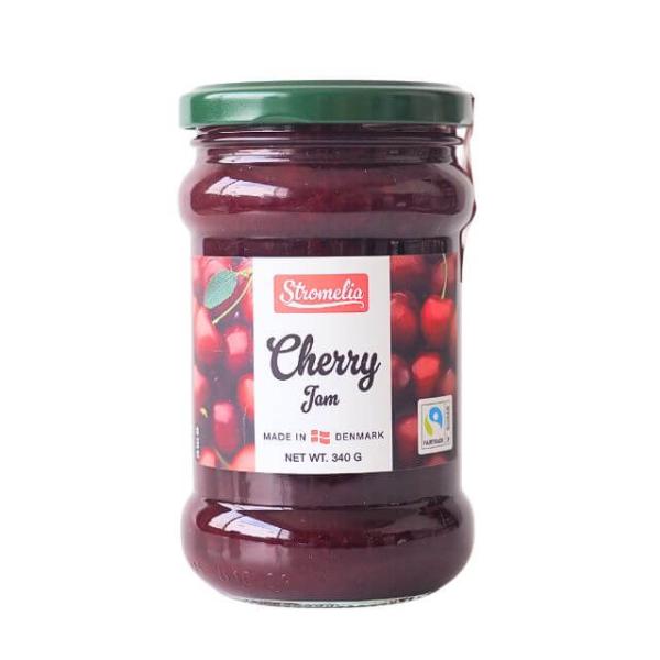 ストロメリアは製菓や料理にも幅広く活躍する、果実が持つ本来の味わいを最大限に活かした、口当たりの良いやさしい味わいの低糖度ジャムブランドです。芳醇なサワーチェリーの香りと果実味が楽しめる低糖度チェリージャム。（糖度45度）