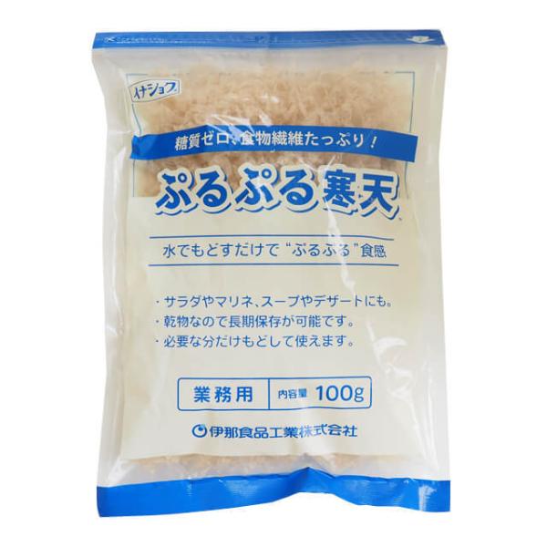 「寒天」と「こんにゃく粉」からできたぷるぷる寒天は、水で戻すだけでぷるぷる食感！糖質ゼロで、不足しがちな食物繊維を手軽に補給することができます。必要な分だけもどして、サラダやマリネ、スープやデザートなどにご使用ください。乾物なので長期保存が...