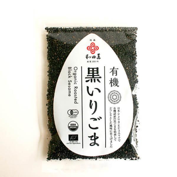 日本・アメリカ・EU３エリアで有機認証の黒ごま焙煎して鮮烈・濃厚な風味に仕上げました。ごまはすべて手作業で収穫され、10日以上自然乾燥させて完熟に。そして、15回以上機械にかけて、枝葉やほこりを取り除き、職人がこげないように、かつ芯まで火が...