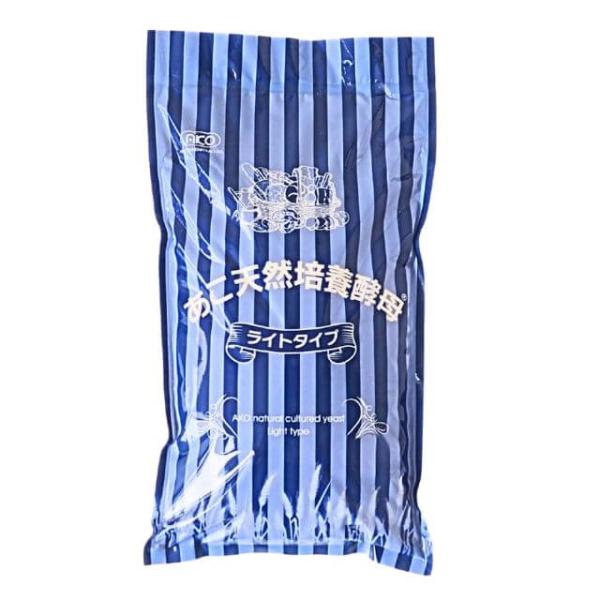 安定した発酵力と、雑味のないすっきりとした味わいで、今までの天然酵母のイメージ（固い、すっぱい、クセがある）とは違ったふっくらとしたやわらかい、毎日食べても飽きのこないパンを作ることができます。100％穀物と水だけで培養し、添加物等は一切使...