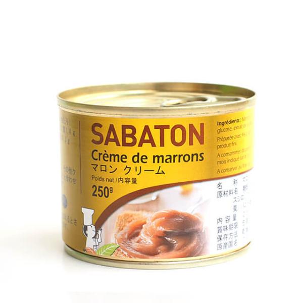 蒸したマロンを裏ごししたものに、砂糖、グルコースシロップ、バニラエキス加え、クリーム状に煮詰めました。マロンペーストに比べて煮詰める時間が短いため、水分量が多く、柔らかな仕上がりになっています。そのままトーストやクレープに塗ったり、クレーム...