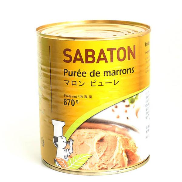 蒸したマロンを裏ごしした100％マロンのピューレで、マロン本来のナチュラルな味わいを楽しむことができます。砂糖やバニラを含んでいないため、スープやジビエのソースとして料理に使ったり、マロンペーストやマロンクリームに加えて、甘さや固さを調整す...