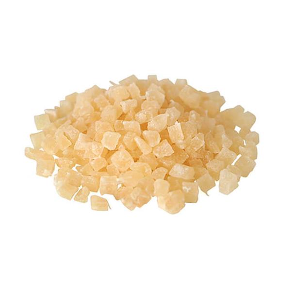 タイ産のパインアップルを細かく砕きドライフルーツにしています。パインを練りこんだパンなどにご使用ください。