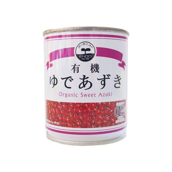 有機ＪＡＳ認定商品です。甘さをおさえ、粒形を残したゆであずきです。◎お召し上がり方◎【白玉ぜんざい】ほどよく冷した白玉にトッピングしてお召し上がりください。【あんみつ】ツルッとした寒天とゆであずきの絶妙なバランスをお楽しみください。【ホット...