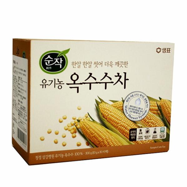 他サイト： ユウキ食品 コーン茶 300g（10ｇ×10バッグ×3入り）の商品画像