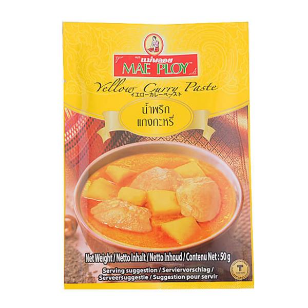 このカレーペーストはタイの代表的な調味料のひとつでホットでスパイシーなタイ風カレーの基本的ペーストとして使用されています。従来、日本でおなじみのインド風カレーとは見た目も味も全く異なっております。レッドチリー（赤唐辛子）を原料とし、ターメリ...