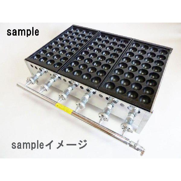 たこ焼き器_業務用_大３２穴X２連 たこ焼き器32穴ジャンボ穴 鉄鋳物 2連 : PROKITCHEN - 通販