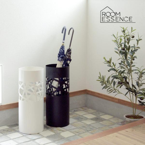 【メーカー直送】スチール 丸型アンブレラスタンド LFS-181BK/ブラック LFS-181WH/ホワイト シンプル おしゃれ 傘立て 収納 東谷